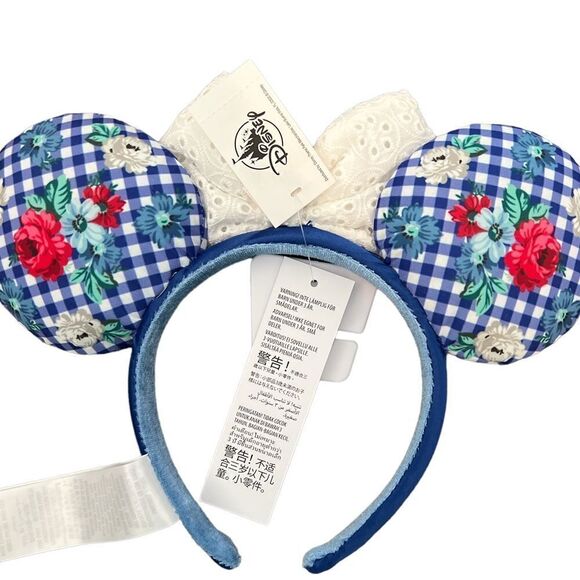 NWT Minnie Mouse Cottage Ear Headband for Adults - Picture 2 of 2